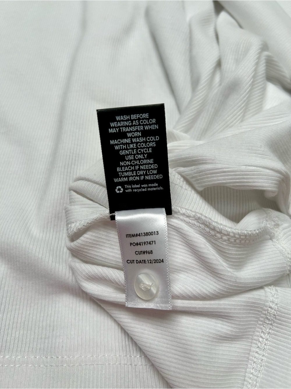 TORRID WOMEN’S WHITE RIBBED HENLEY TANK TOP, BUTTONS, PLUS SZ 3, SCOOP NECK, NWT - Picture 7 of 9
